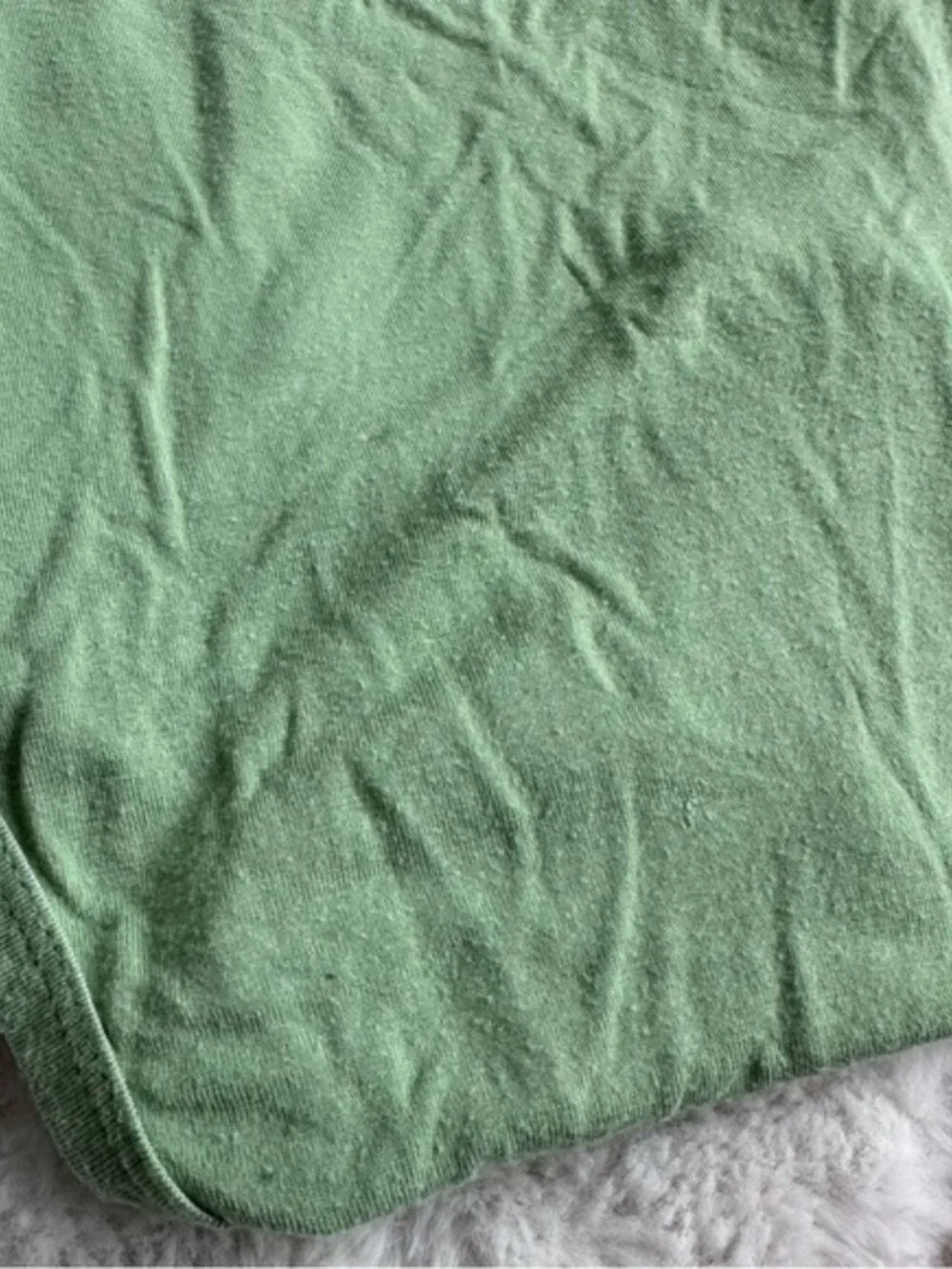Kate Quinn | Green Solid Long Sleeve Kimono Wrap Bodysuit | Size 6-12 Months